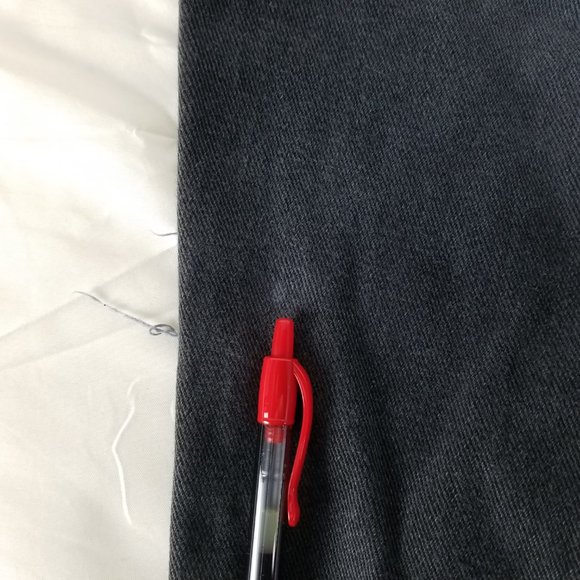 Pacsun Jeans Womens 25 High‎ Rise Black Denim Straight Destroyed Charcoal Wash - Picture 5 of 16